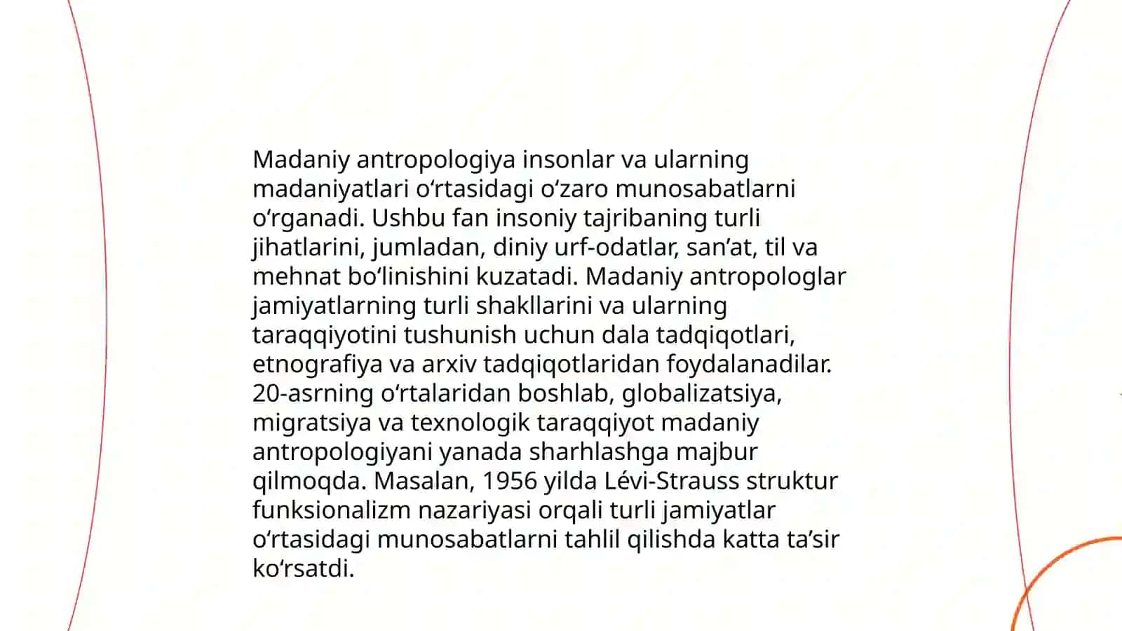 Sharq xalqlar antropologiyasi fanidan tayyorlangan taqdimot 4