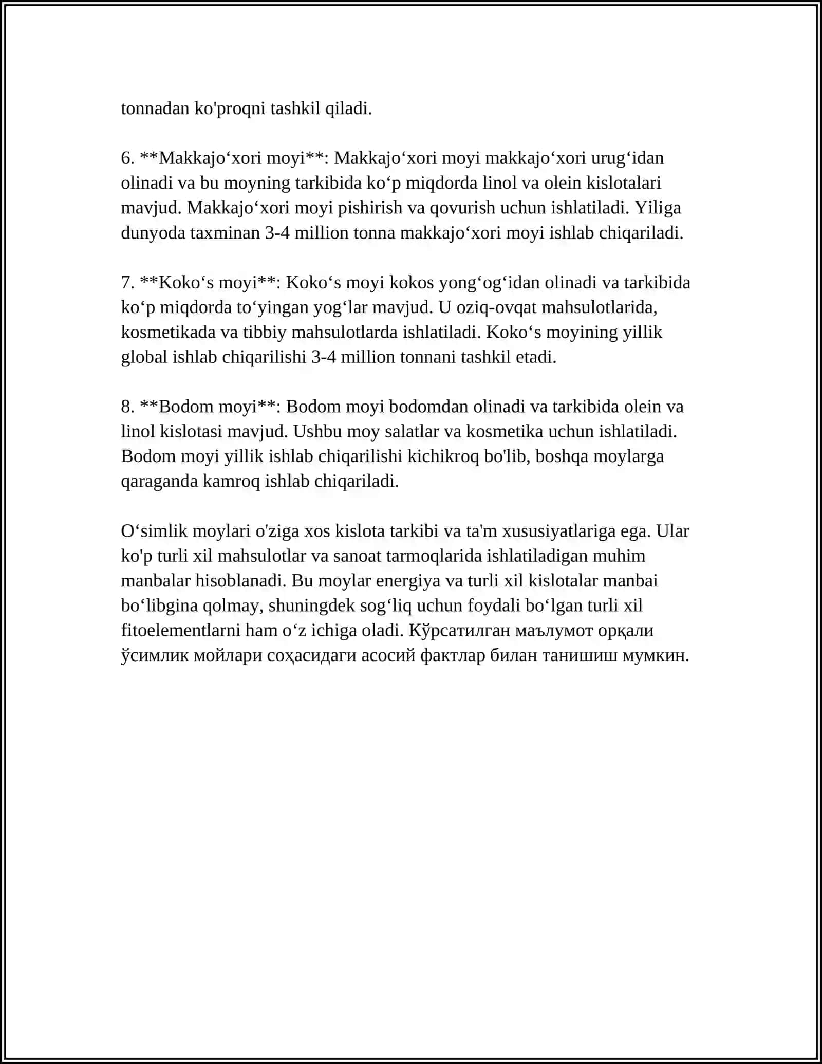 OʻSIMLIK MOYLARI SAQLOVCHI DORIVOR OʻSIMLIKLARNING BIOEKALOGIYASI 4