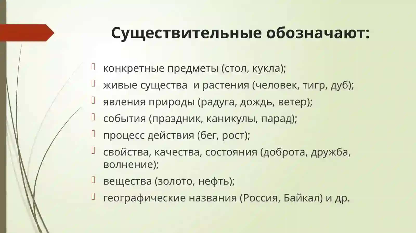 Имя существительное 4