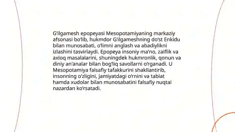 Qadimgi Sharqda asotiriy tasavvurlar va falsafaviy bilimlarning paydo bolishi 4