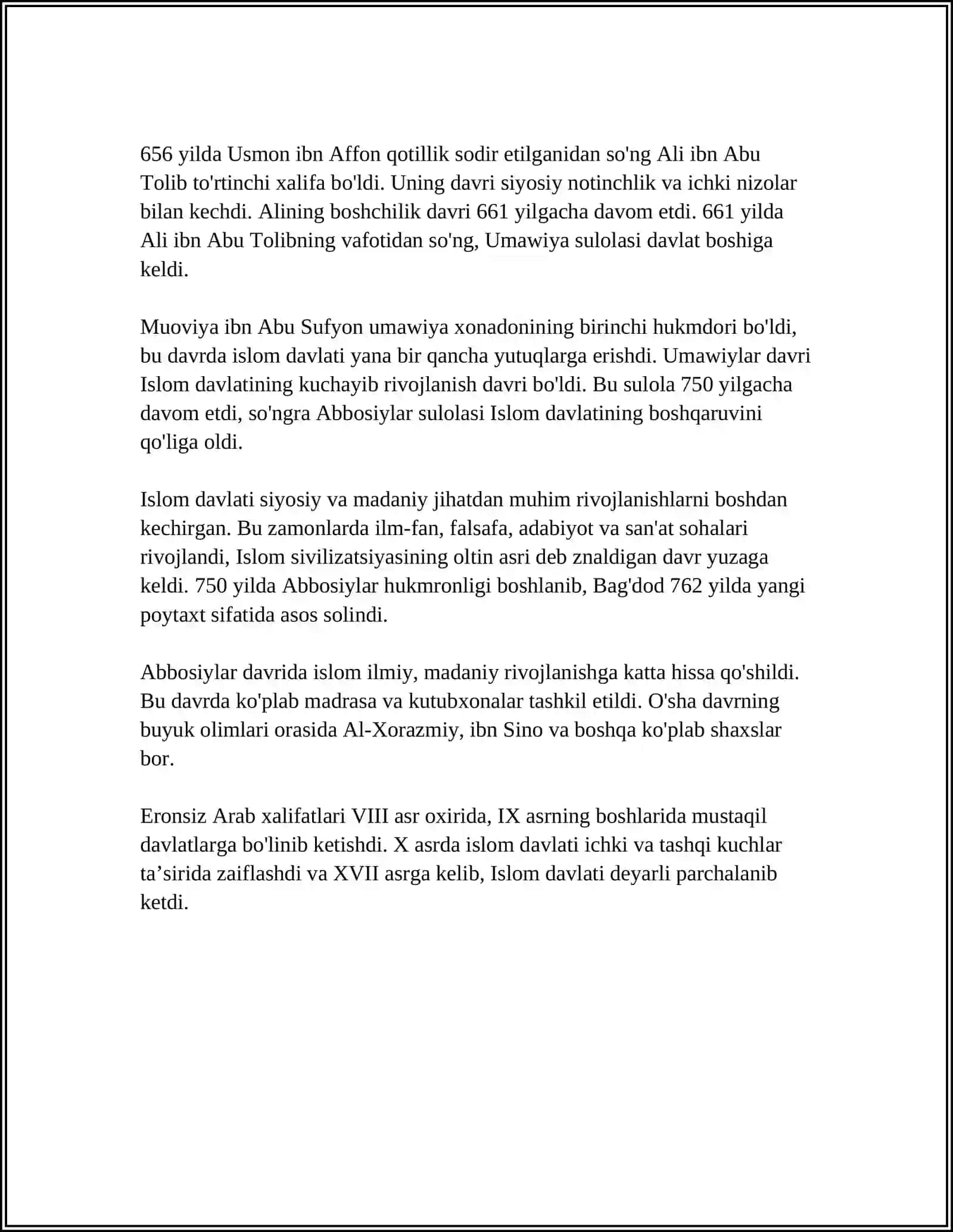 ISLOMNING VUJUDGA KELISHI VA TARQALISHI 4