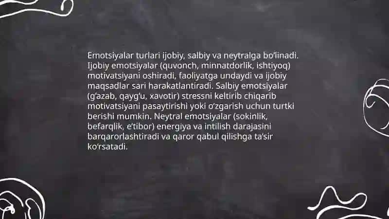 Emotsiya va motivatsiya 4