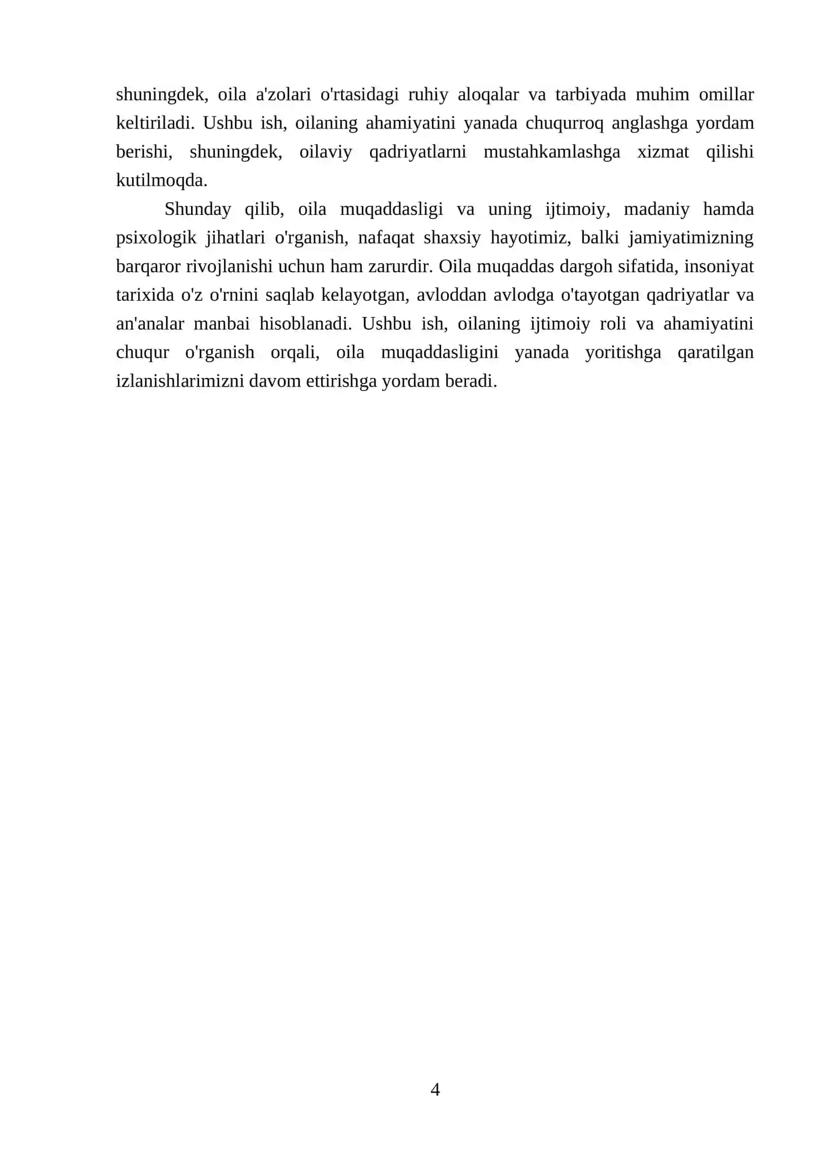Oila muqaddas dargoh 4