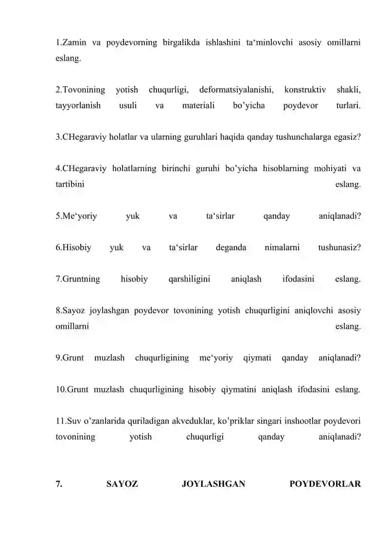 CHO'KISHNI CHIZIQLI DEFORMATSIYA USULIDA ANIQLASH 4