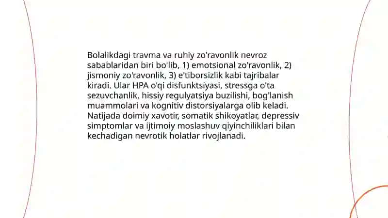 Nevroz va uning sabablari 4