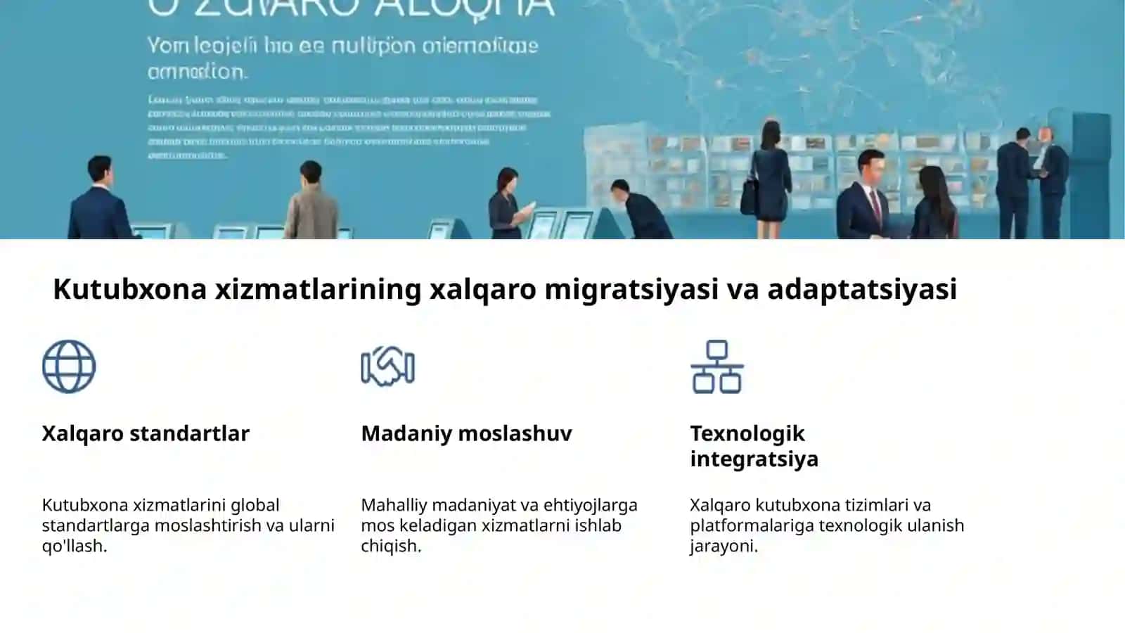 Xalqaro kutubxona huquqi: axborot xizmatlari 4