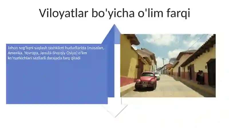 Dunyo aholisi o'limi, sabablari va epidemiologik o'tish 4