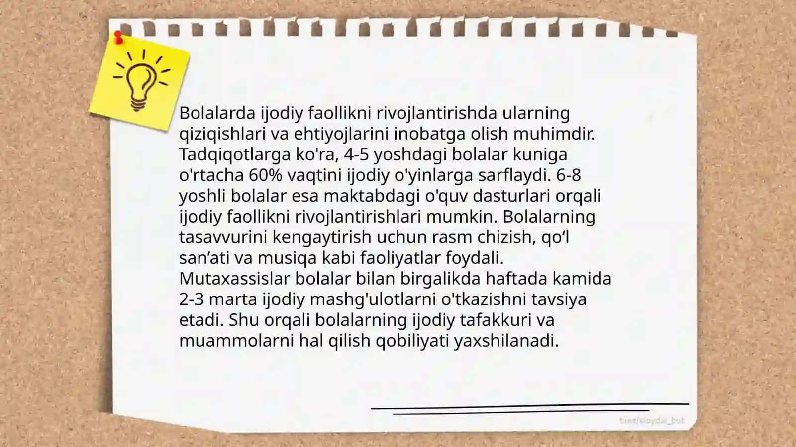 Bolalarning mehnat ko'nikma va malakalarini shakllantirish orqali maktabga tayyorlash 4