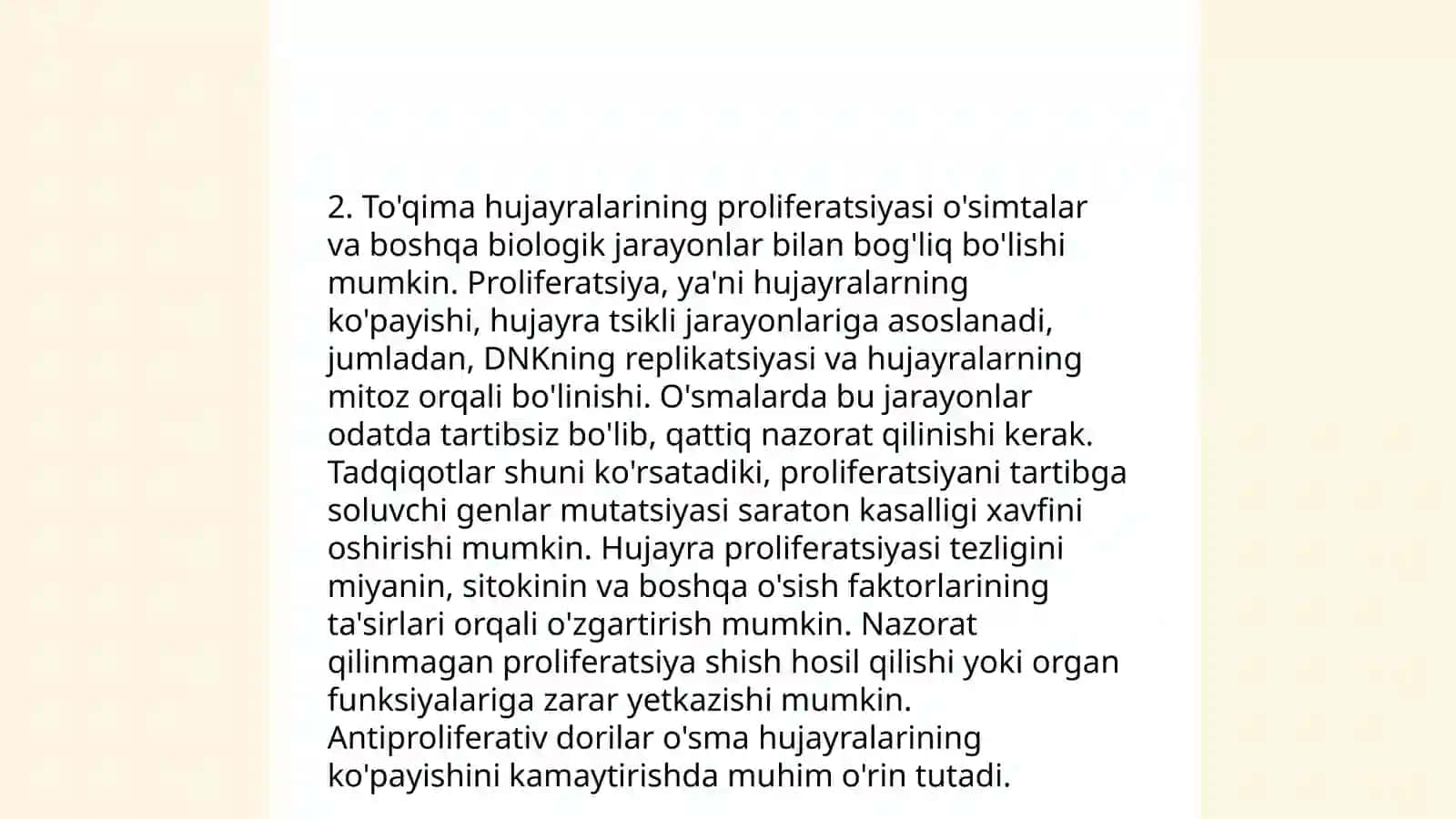 To'qima regeneratsiyasi mexanizmlari 4