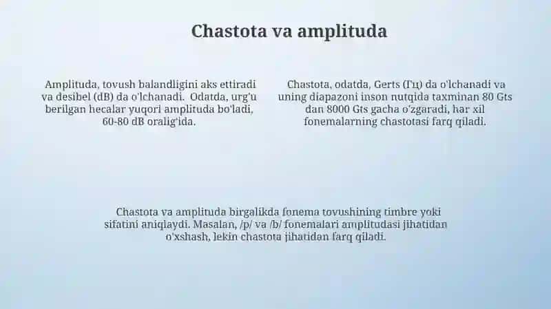 Fonemalarning lisoniy va nutqiy xususiyatlari 4