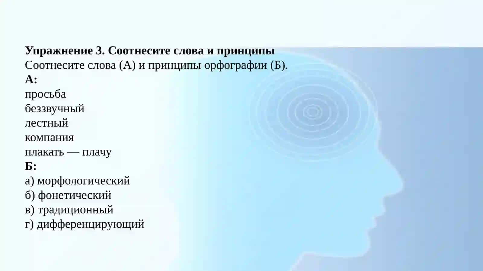 Принципы русской орфографии 4