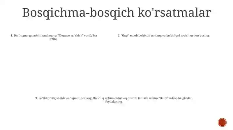 Revit Dasturida Unifikatsiyalashgan Diafragma Gruppasida Teshik Yaratish 4