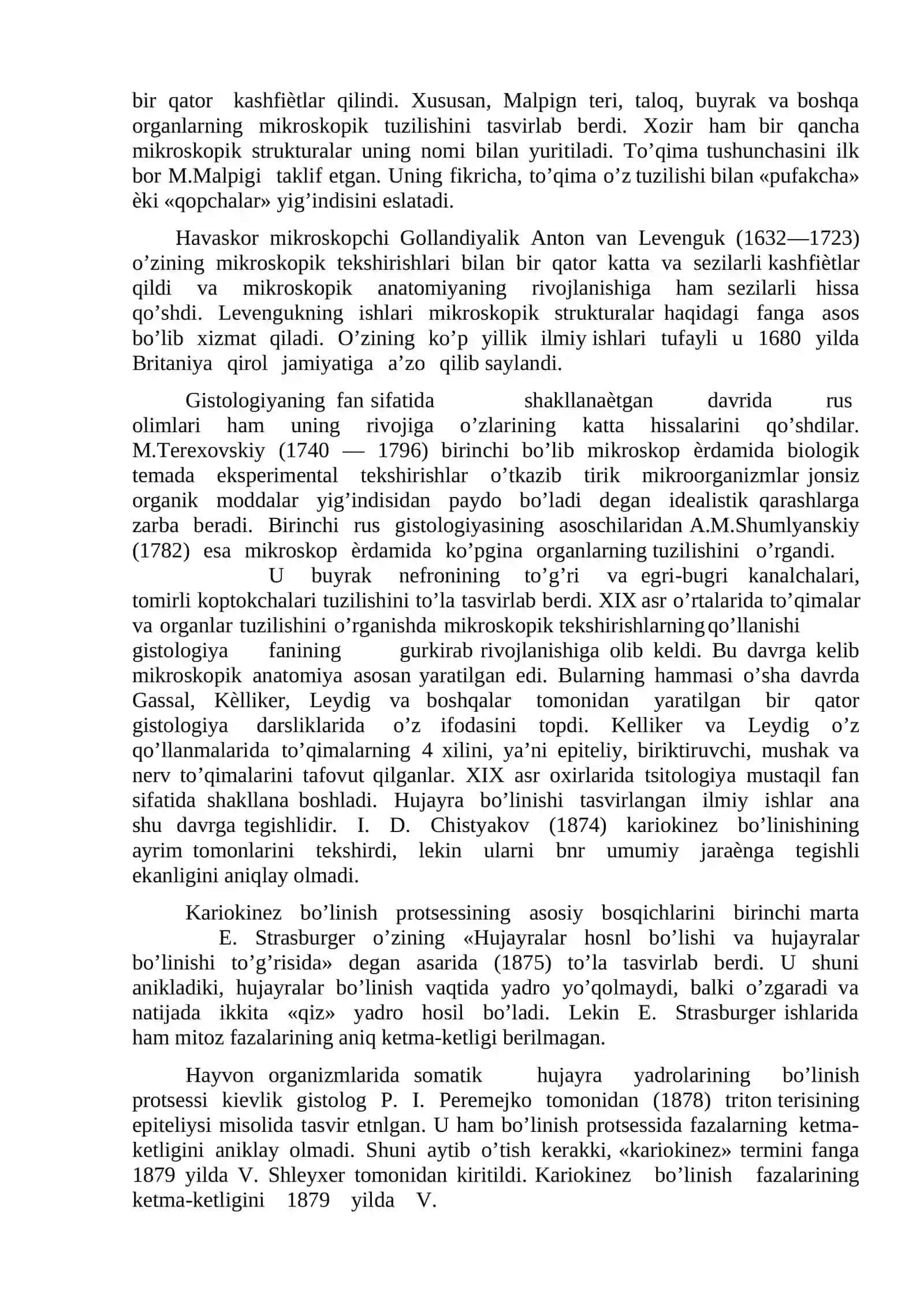 Gistologiya faniga kirish. Sitologiya 4
