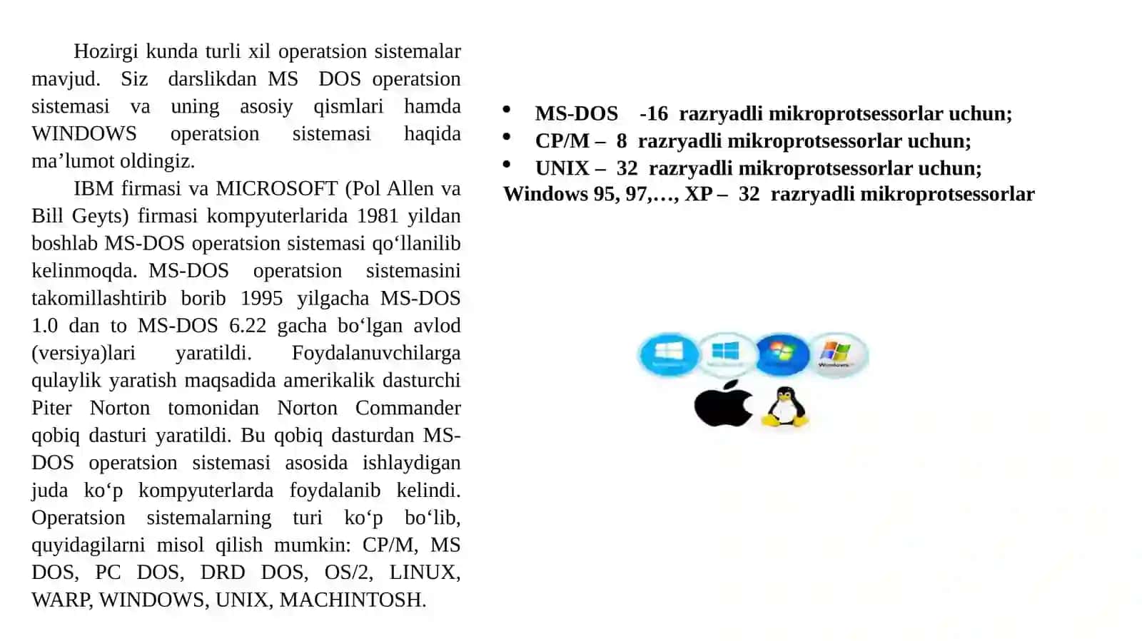 Operatsiyon Sistema 4