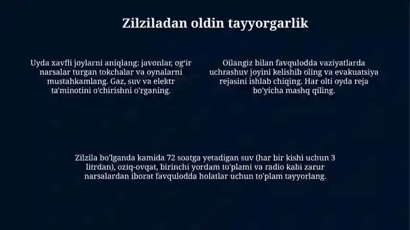 Zilzilavaqtidaharakatlanish 4