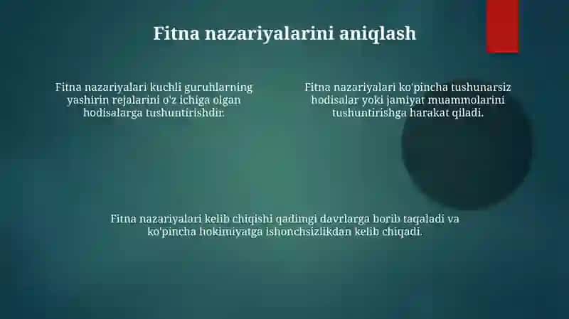 Fitna nazariyasi va kelib chiqib sabablari 4