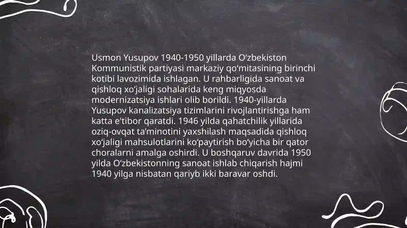 Usmon Yusupovning hayoti 4