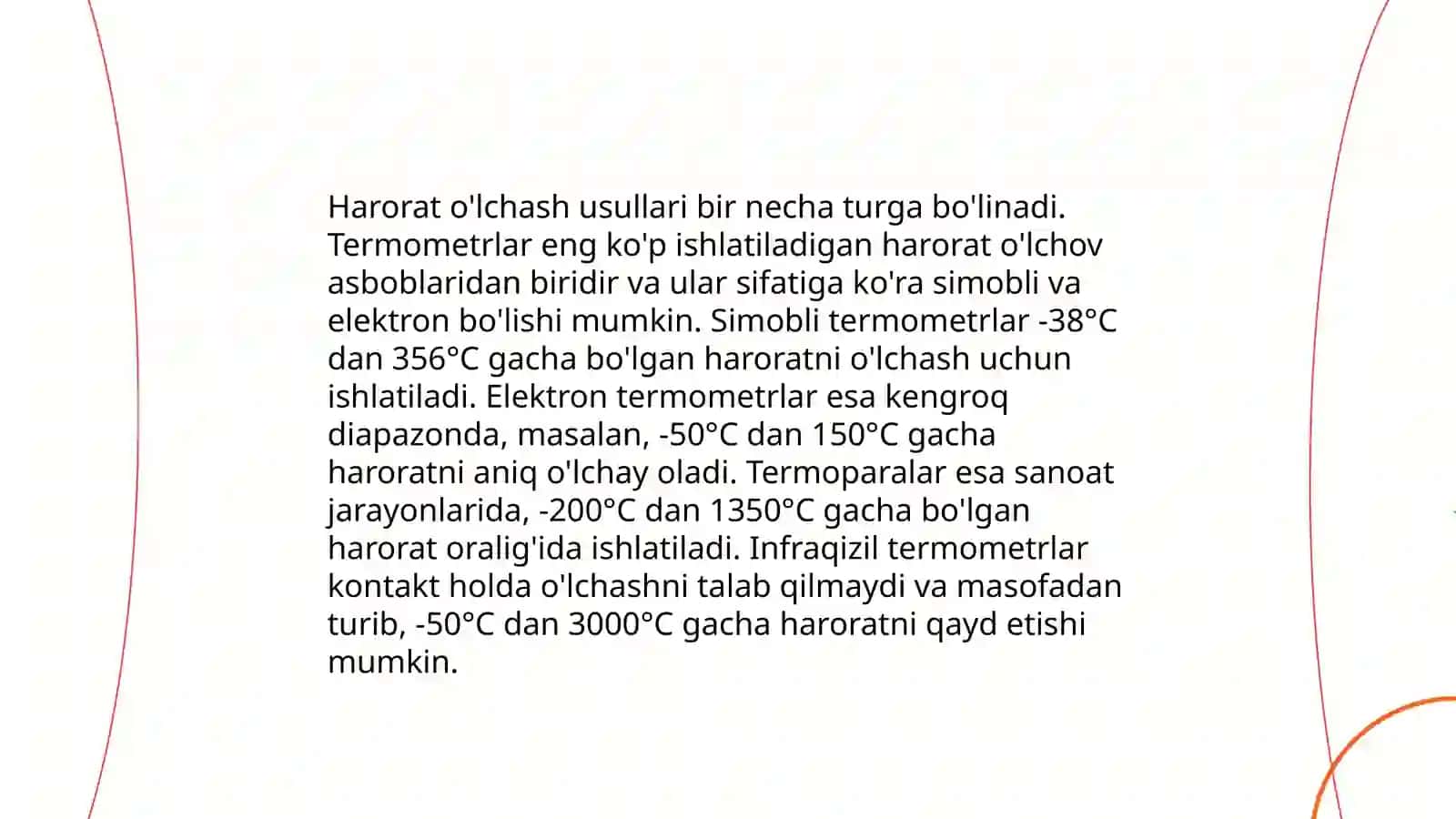 Fizik kattaliklar va o'lchov birliklari 4