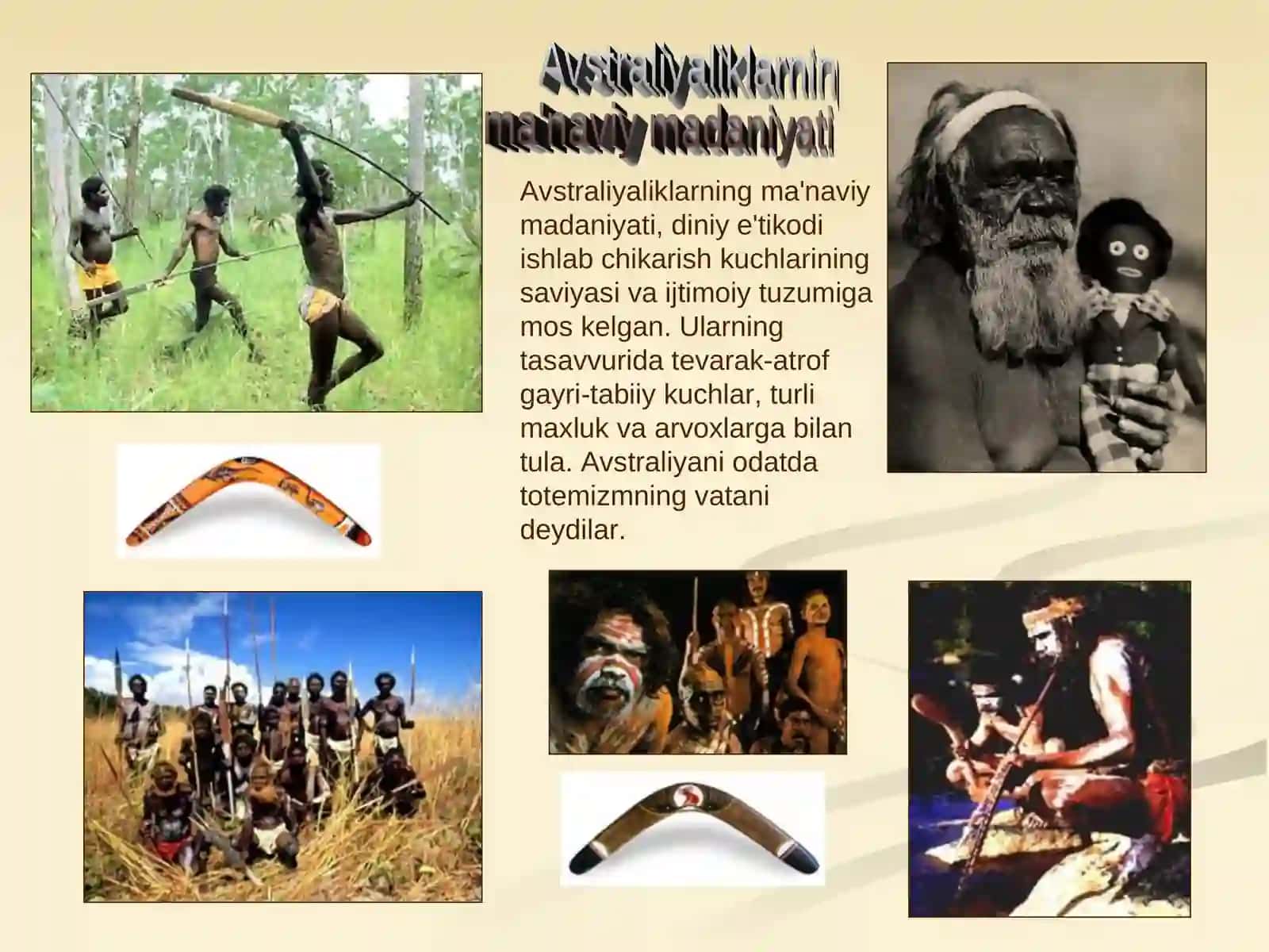 Tasmaniyaliklar va ularning ijtimoiy tuzumi 4