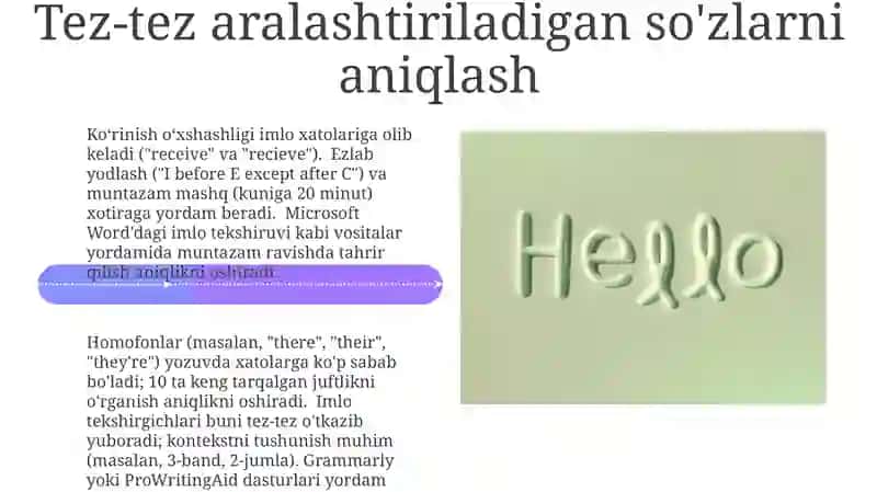 Grafika va imlo masalalari 4