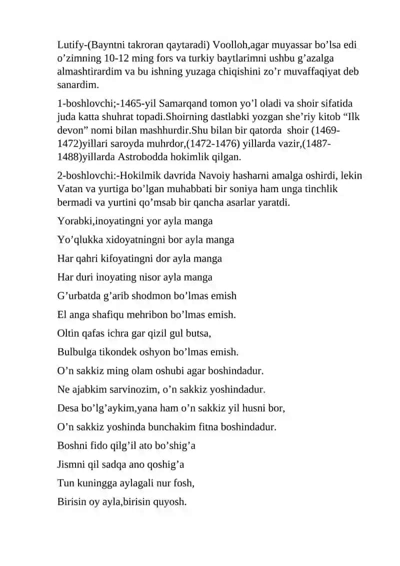 G'azal mulkining sultoni 4