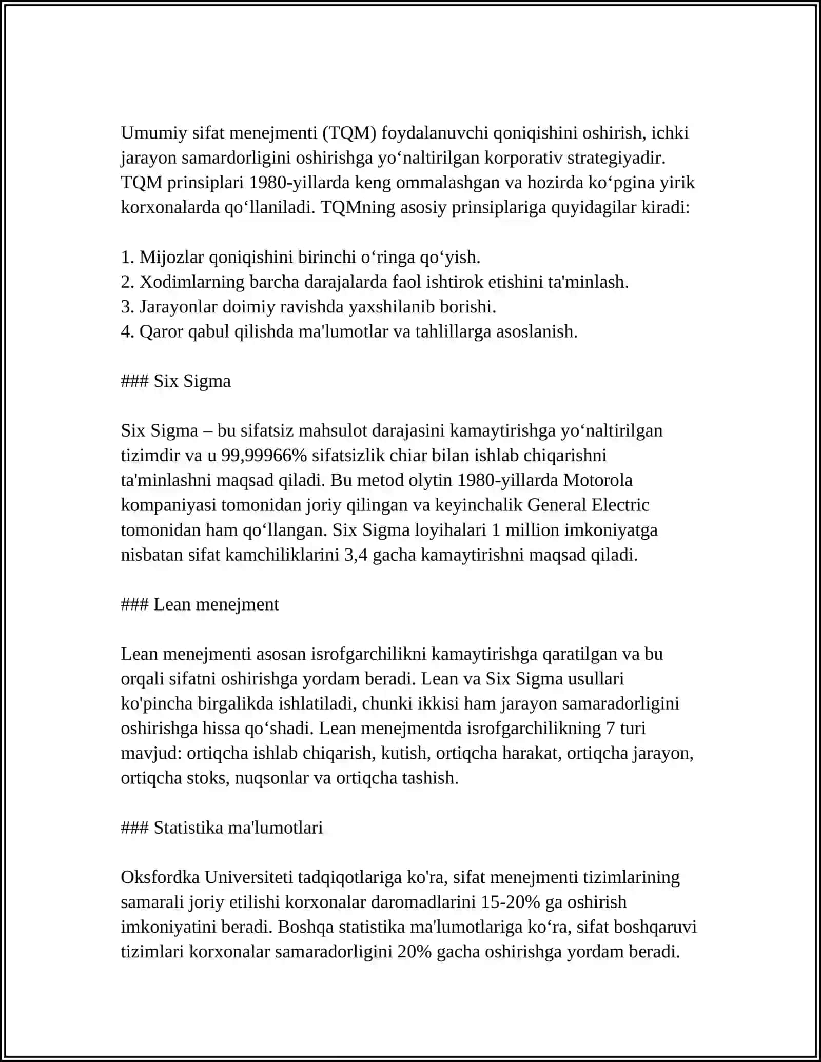 MAHSULOTNI SIFATI VA SIFAT BOWQARUVI 4