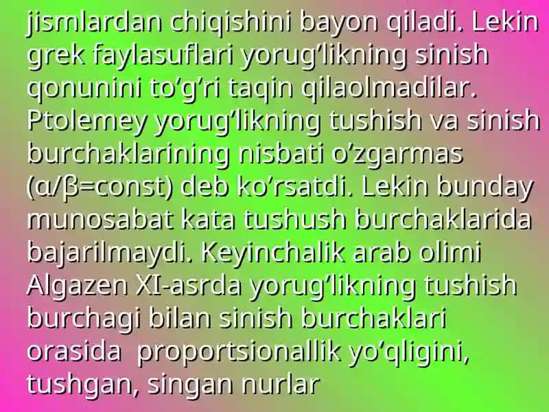 Yorug'lik 4