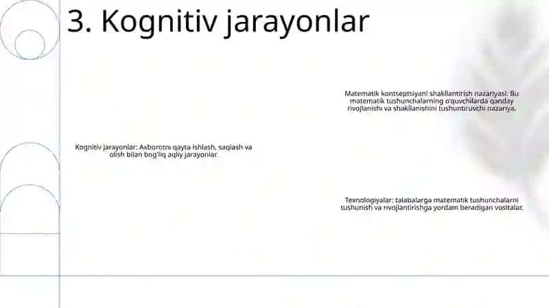 Matematik Tasavvurlarni Shakllantirish Nazariyasi Va Texnologiyalari Fanining Nazariy Asoslari 4