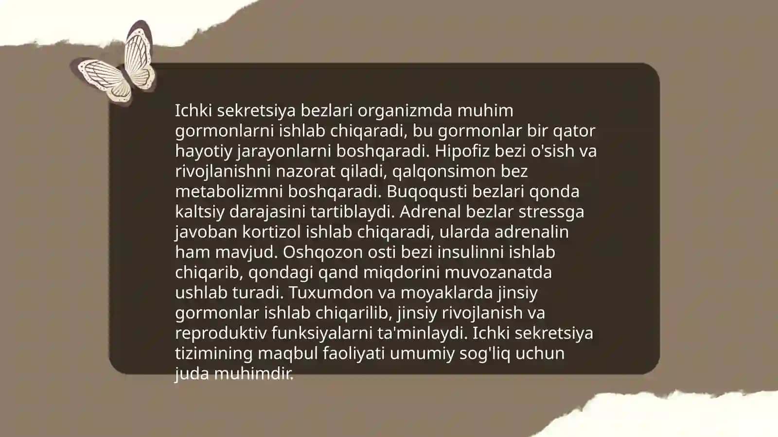 Ichki sekretsiya bezlarini tekshirish usullari. Epifiz 4