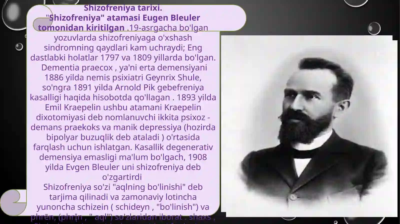 Shizofreniya va Atistik spektrbuzilishi 4