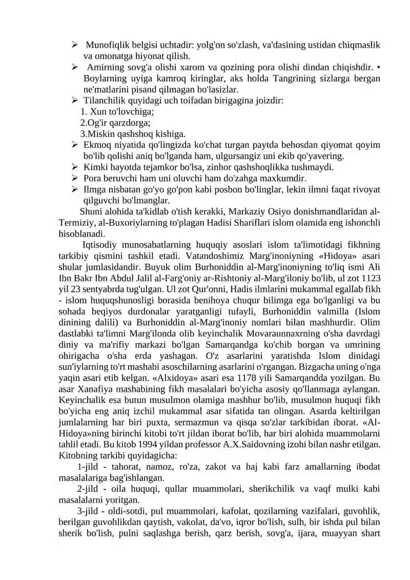 O'RTA OSIYODAGI DASTLABKI VA TEMURIYLAR DAVRIGACHA BO'LGAN IQTISODIY G’OYALAR 4
