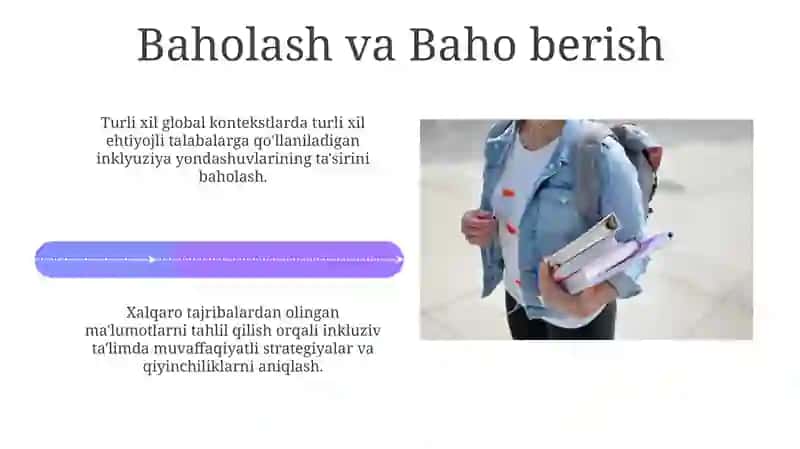 Inklyuziv ta’limga oid xorijiy tajribalar sharhi 4