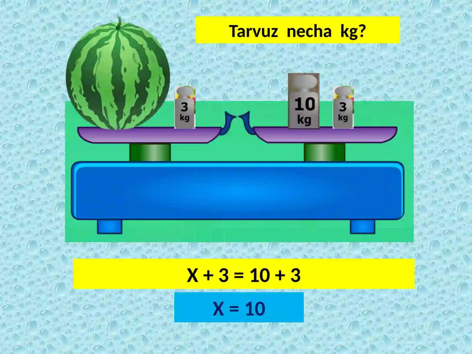 Matematika misollari 4