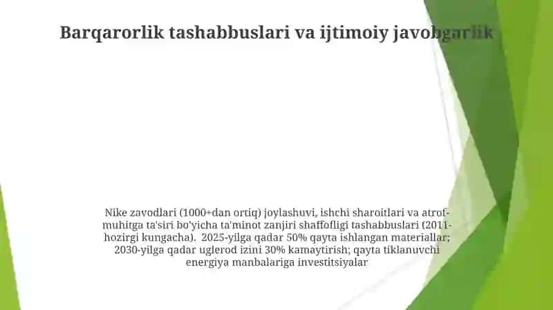 Nike kompaniyasining kelib chiqish tarixi va hozirgacha bo'lgan tahlili 4