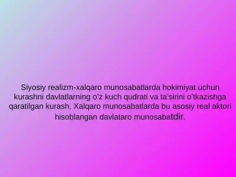 Realizm 4