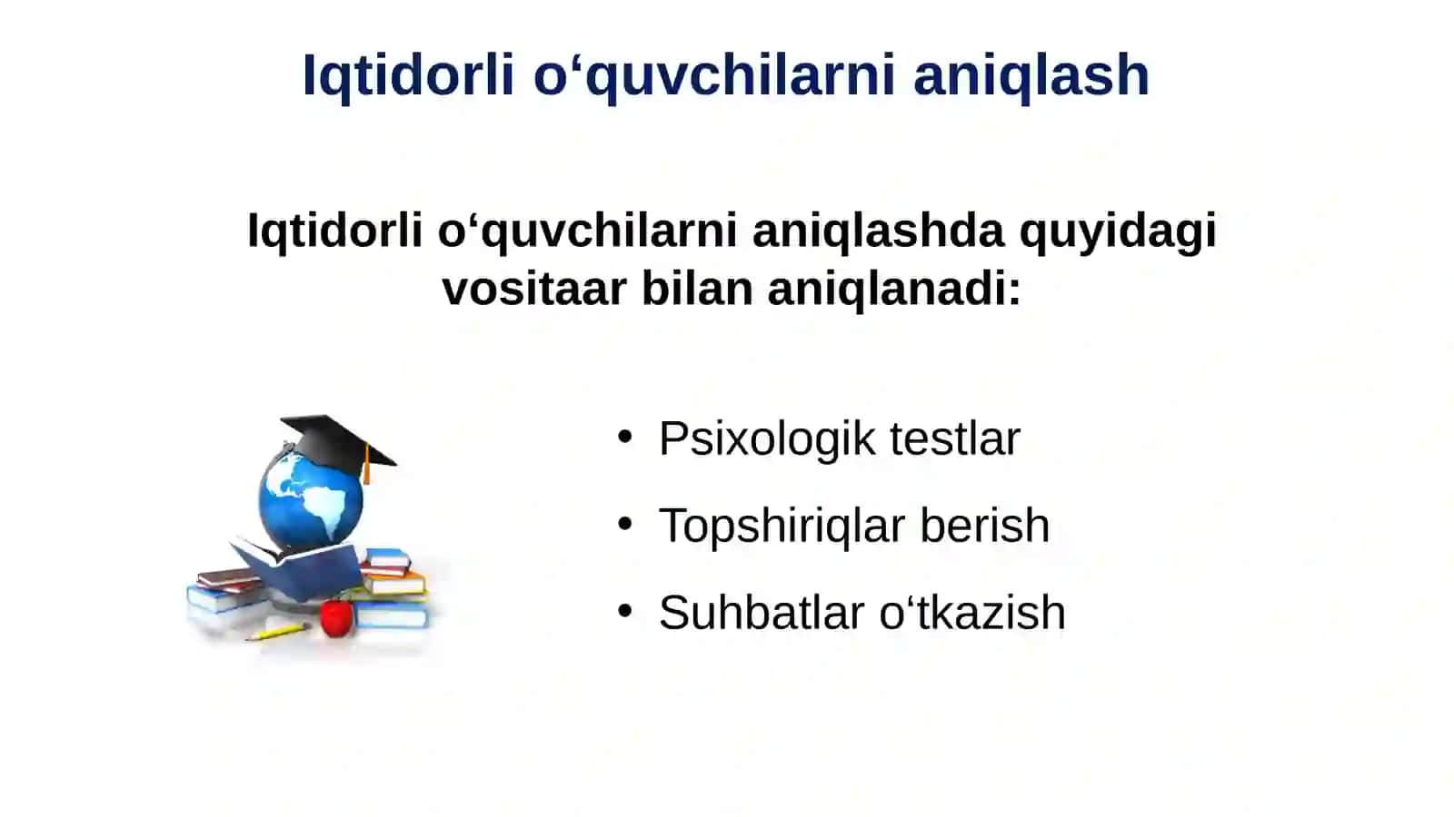 Informatikavaaxborottexnologiyalarifaninio‘qitishdaiqtidorlio‘quvchilarbilanishmetodikasi 4