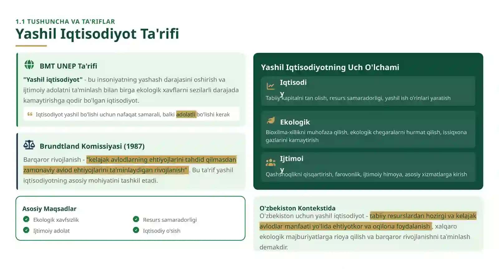 Yashil iqtisodiyot 4