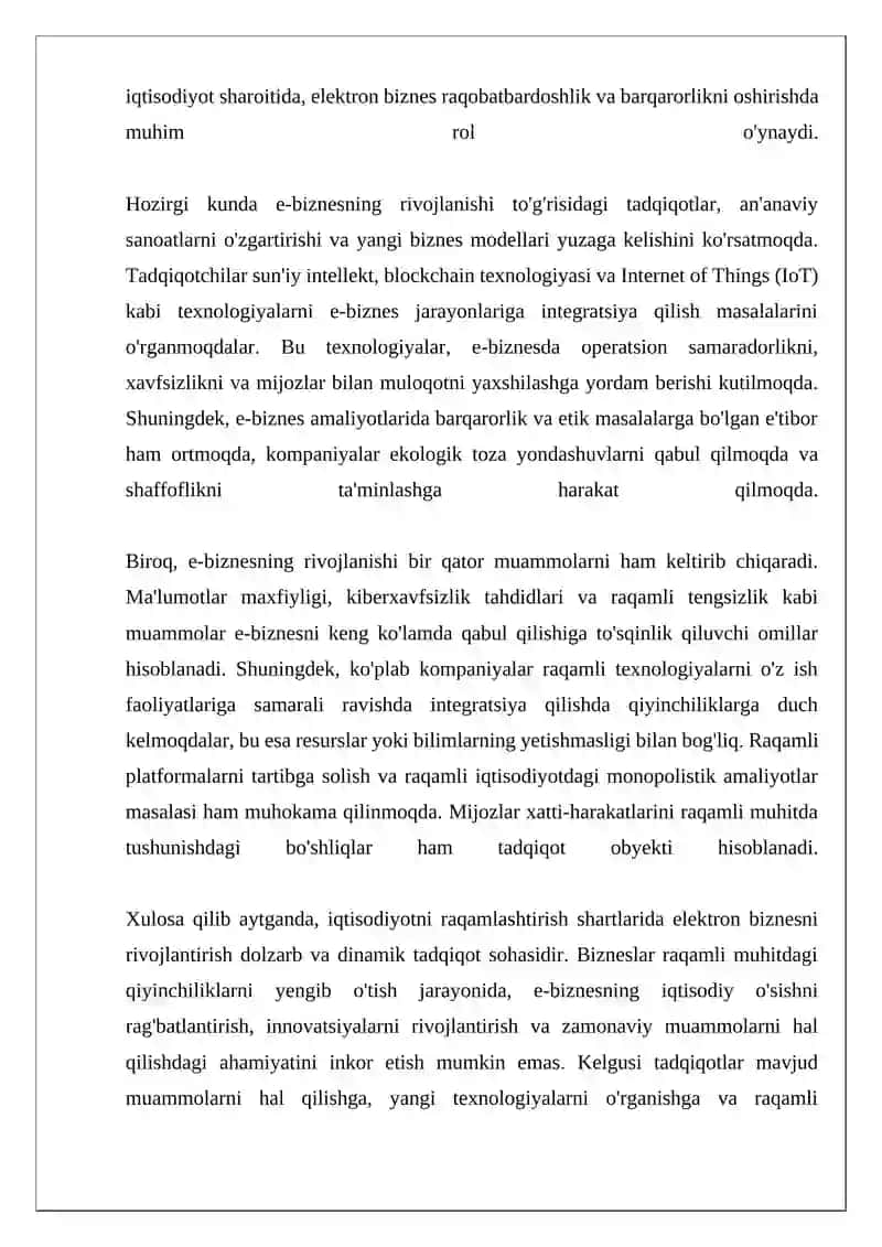 Elektron Biznes Rivojlanishi 4