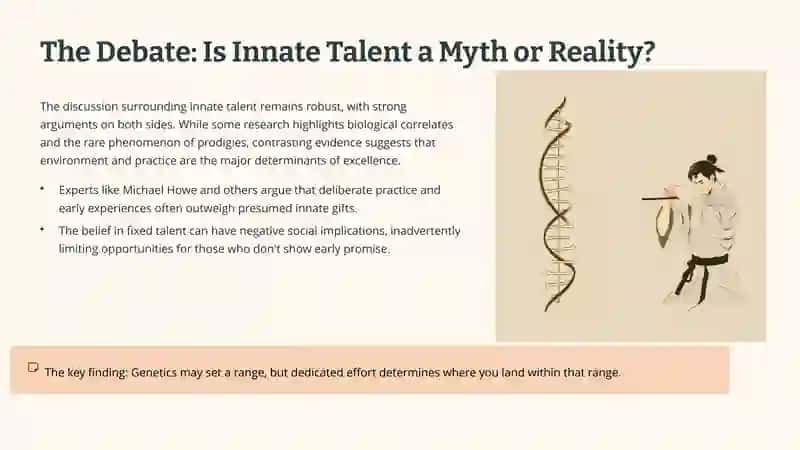Talents and Inborn Talents: Nature, Nurture, and the Path to Excellence 4
