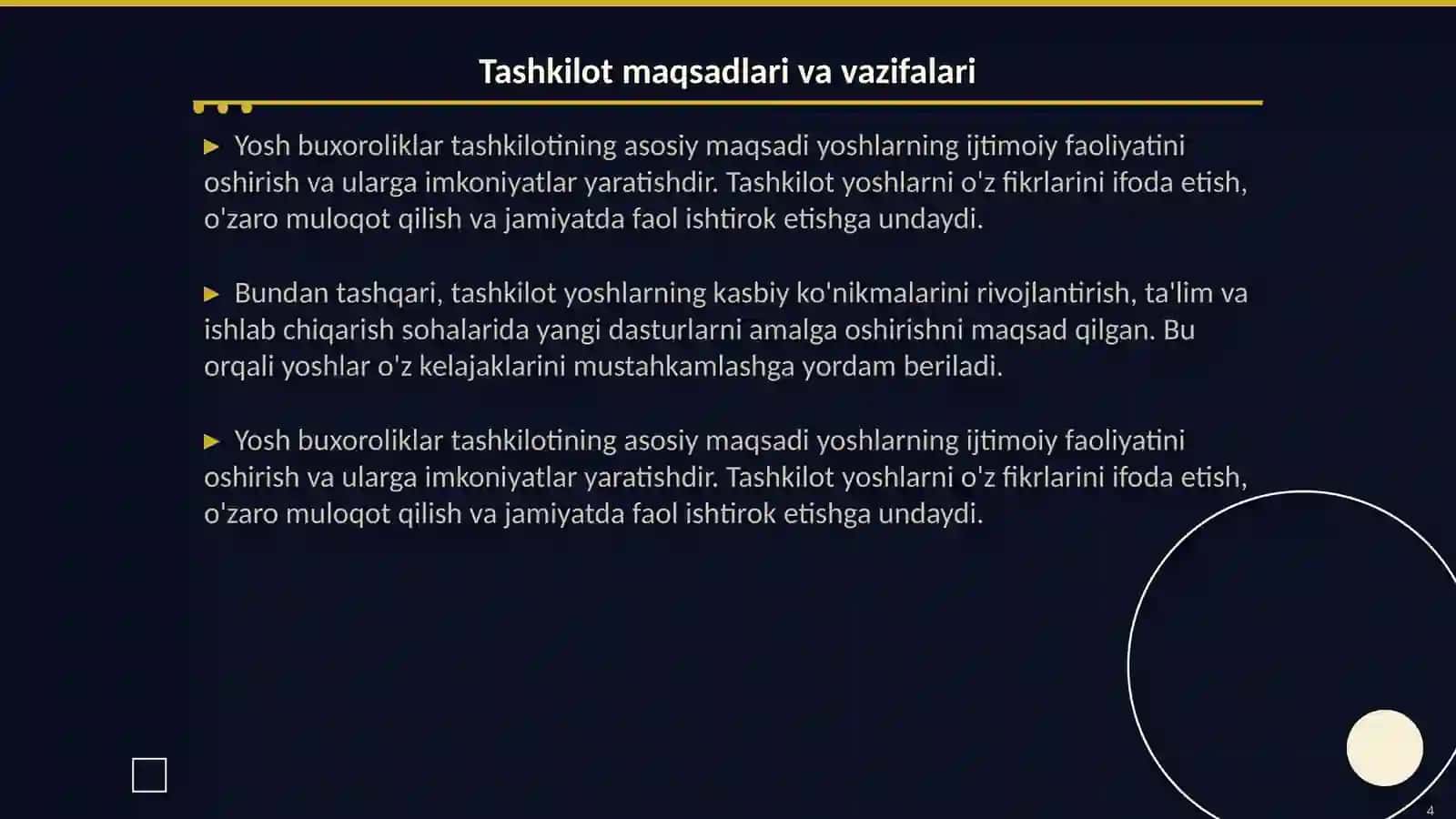 Yosh buxoroliklar tashkiloti haqida 4