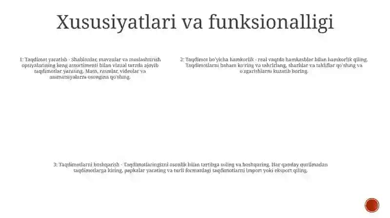 Elektron Taqdimotlarni Yaratish Va Qayta Ishlash Uchun Asboblar ToʻPlami (Копия) 4