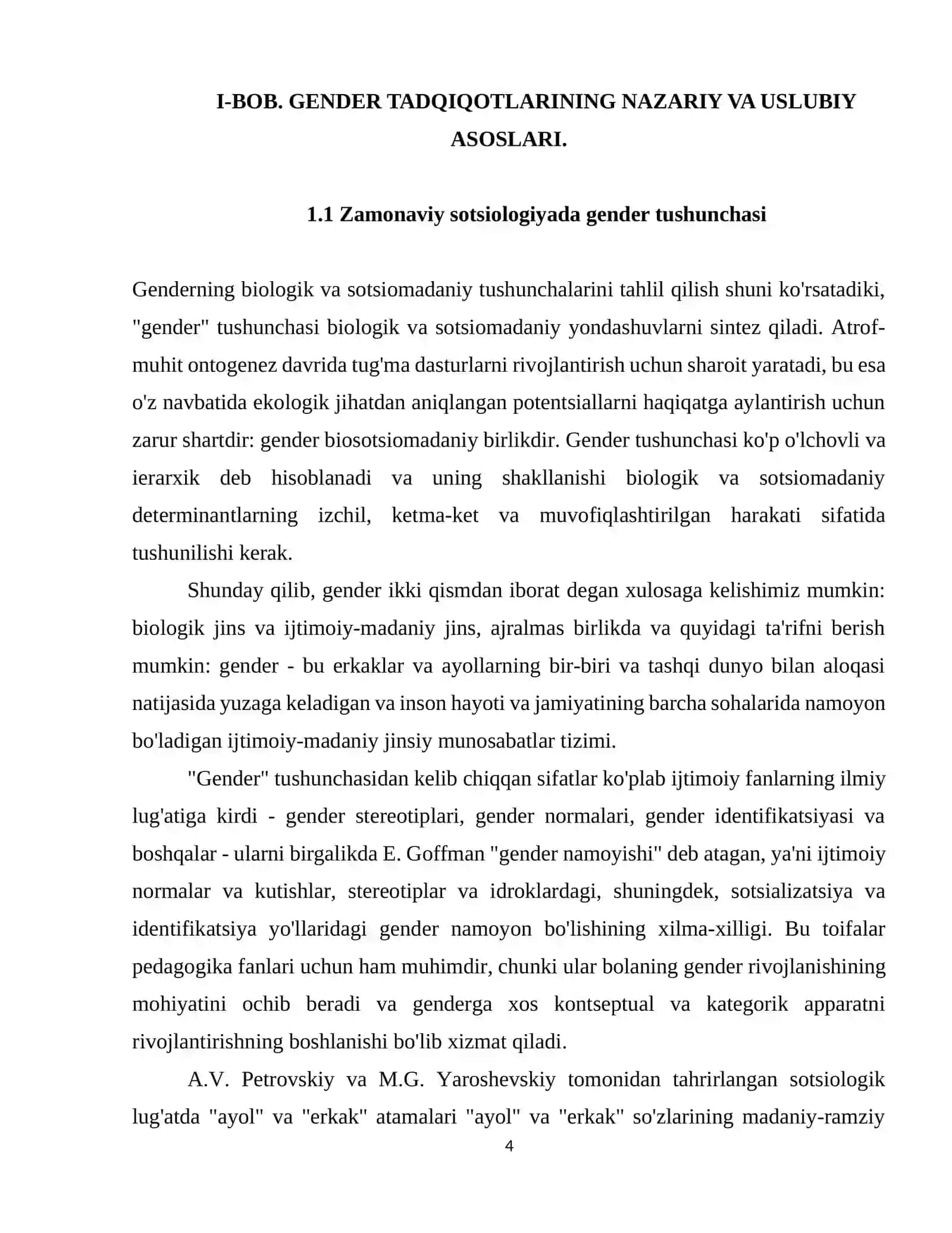 GENDER TADQIQOTLARINING NAZARIY VA USLUBIY ASOSLARI 4