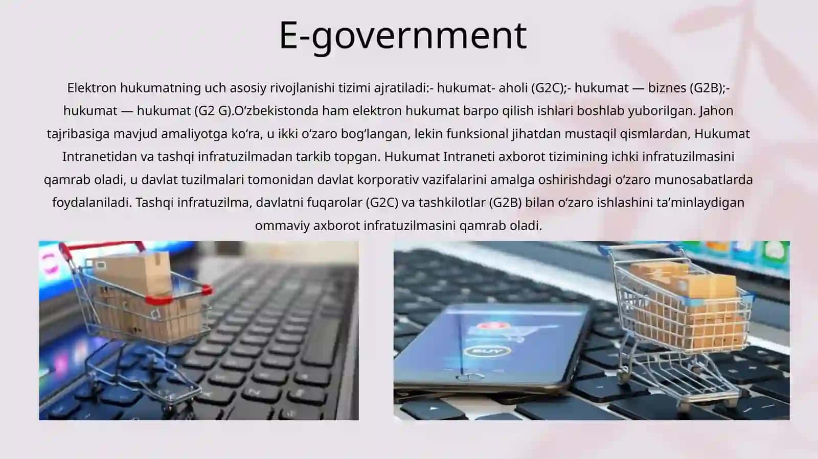 Elektron tijorat tizimlari va ularning ahamiyati 4