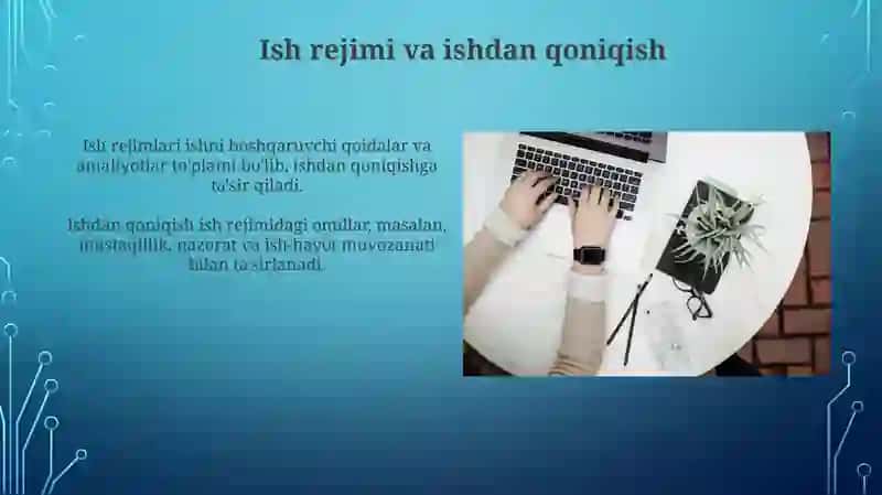 Ish Rejimlari: Tarixiy Umumiy Nuqtai 4