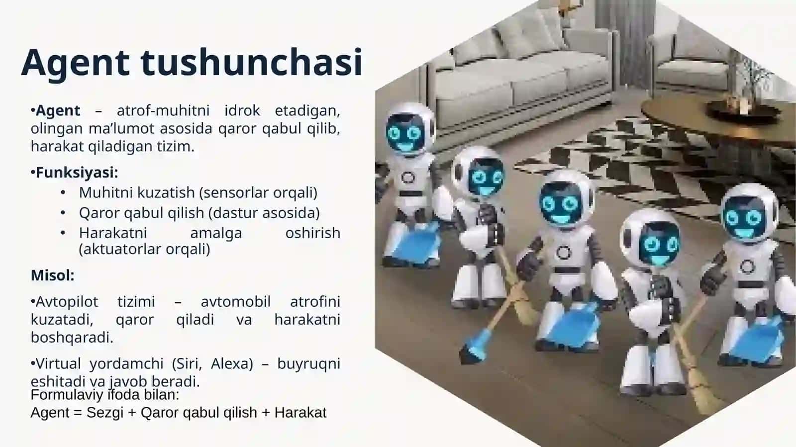 Ma’lumotlarning intellektual tahlili, agentlar va ekspert tizimlari 4