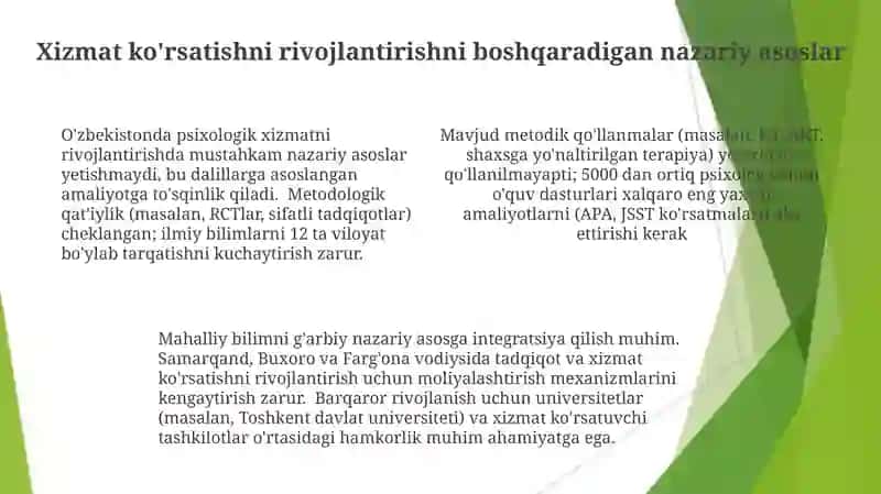 Oʻzbekistonda psixologik xizmat shakllanishi 4