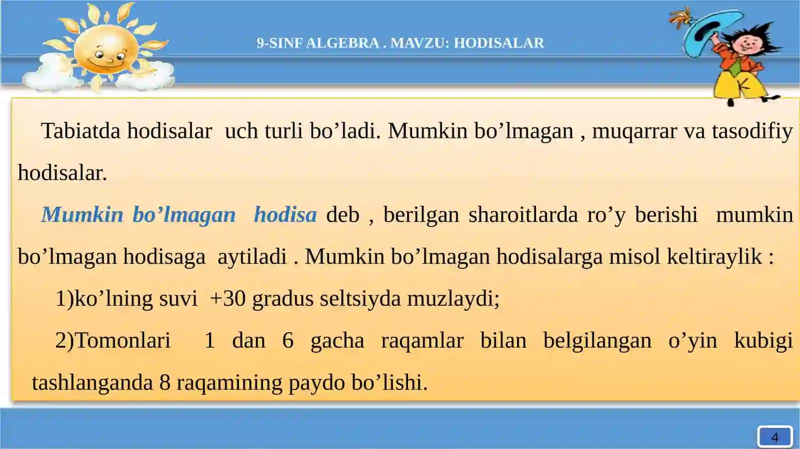 HODISALAR 4