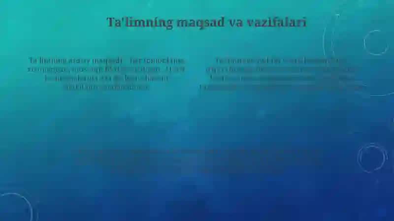 Ta'lim jarayonining mohiyati va mazmuni 4