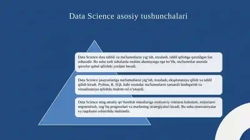 Sun’iy intellekt va Data Science integratsiyasi 4
