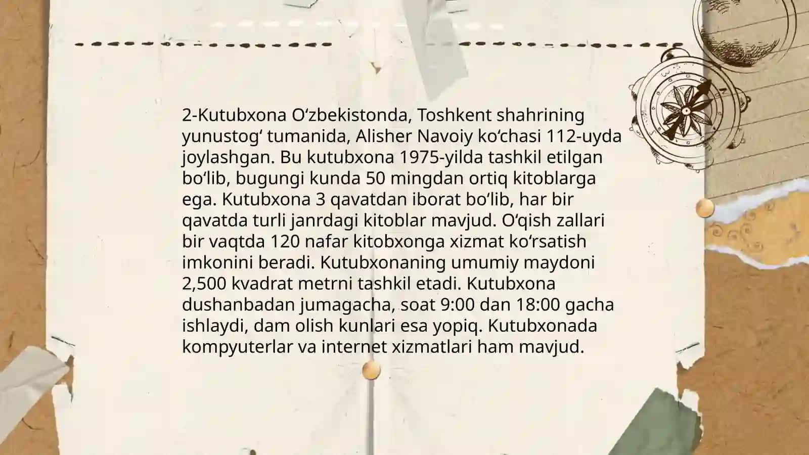 Samarqand davlat ko'zi ochizlar kutubxonasi tarixi 4